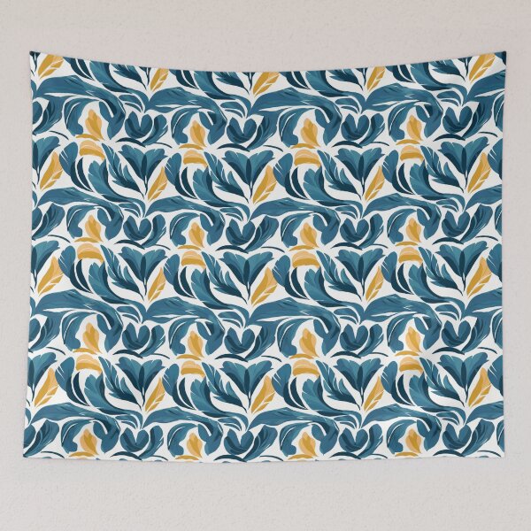 Item preview, asymmetrical brushstrokes, nature in patterns designed and sold by SBD-Shop.
