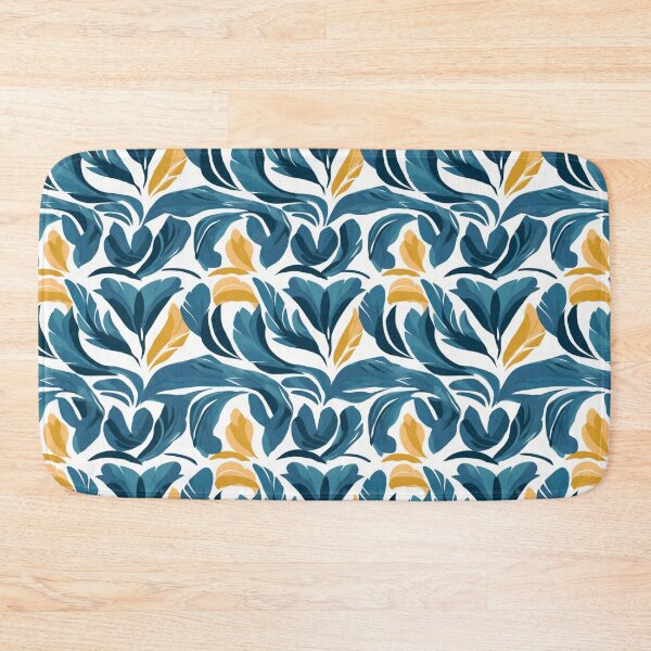 Item preview, asymmetrical brushstrokes, nature in patterns designed and sold by SBD-Shop.