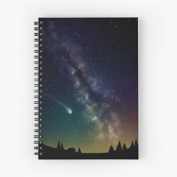 Item preview, 24012018 Vía Láctea + un cometa (digital) designed and sold by murdux.