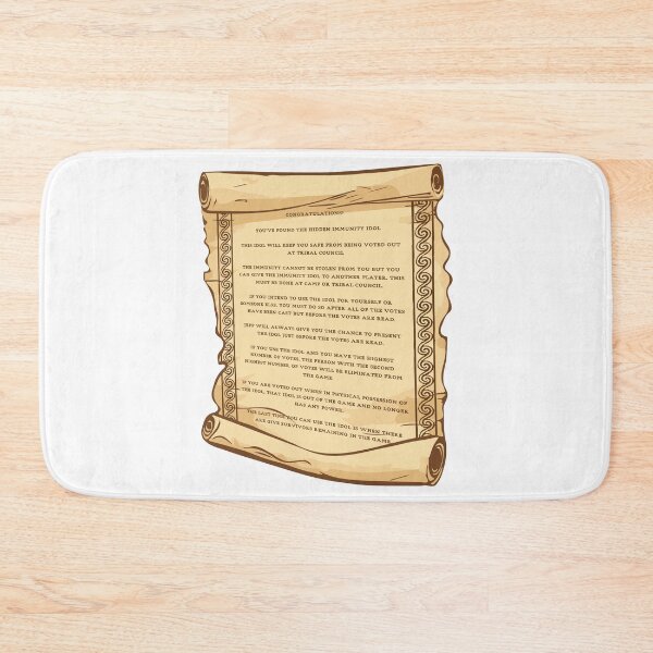 Item preview, Hidden Immunity Idol Clue designed and sold by katietedesco.