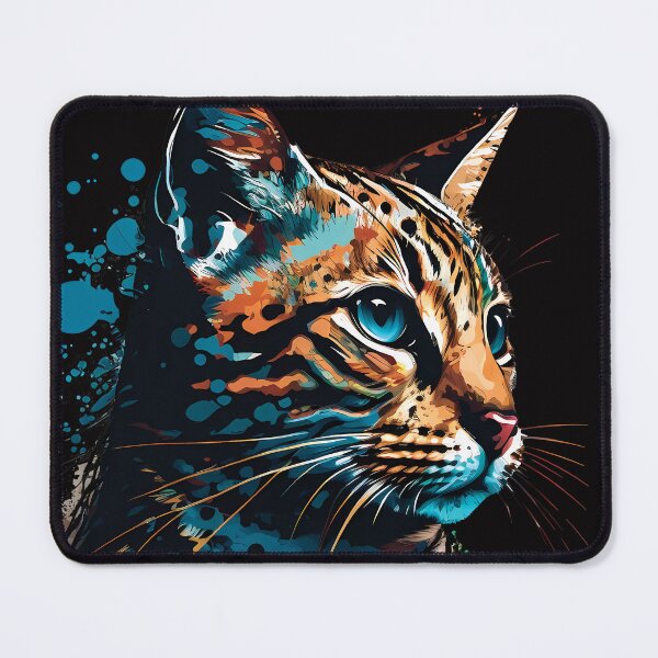 Item preview, Bengal, Energetic and Athletic Build Cat designed and sold by MVDigitalArt.