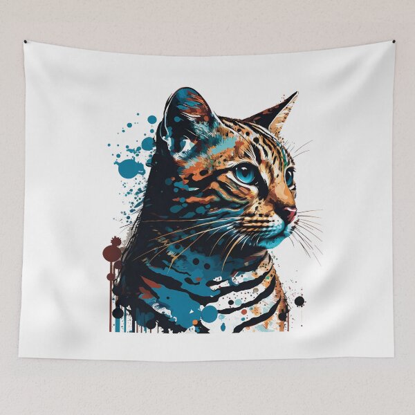 Item preview, Bengal, Energetic and Athletic Build Cat designed and sold by MVDigitalArt.
