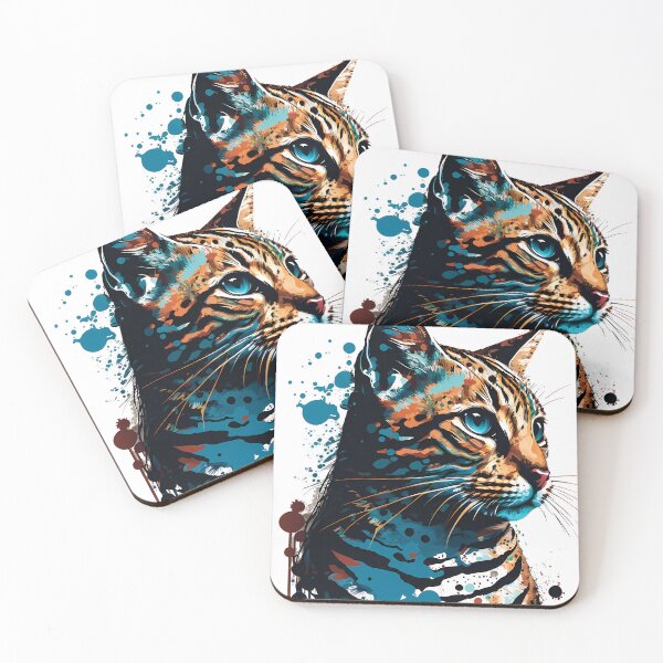 Item preview, Bengal, Energetic and Athletic Build Cat designed and sold by MVDigitalArt.