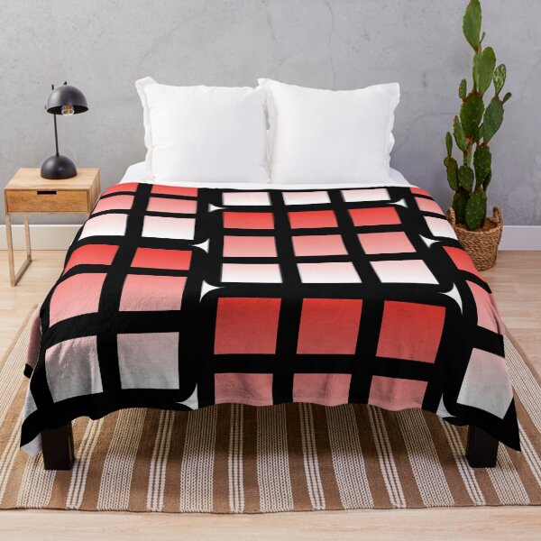 Item preview, Red Grid Pattern designed and sold by FioreCiliegia.