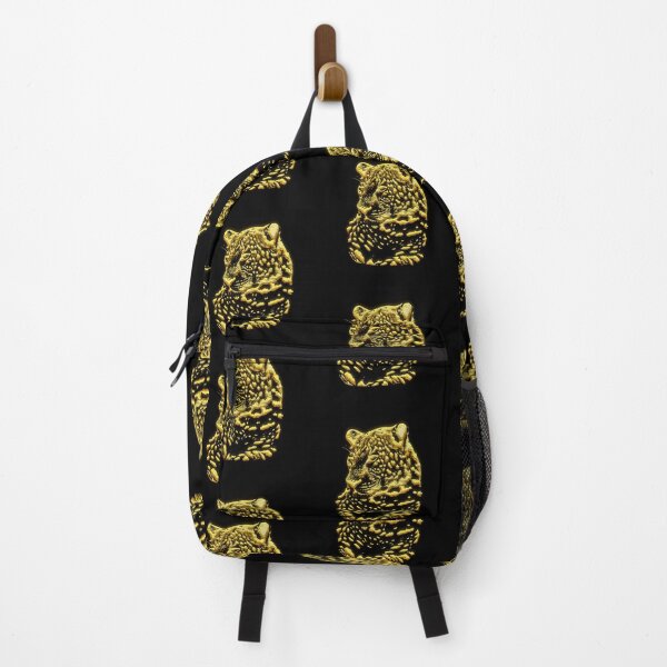 Item preview, Golden Leopard 3d black t-shirt | Golden Leopard 3d art | Unleash Your Inner Tiger with our Tiger Head Golden 3D Art T-Shirt designed and sold by KARTICK DUTTA.