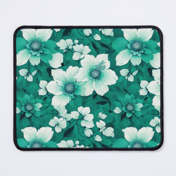 Item preview, Summer Foliage - Green & White Pattern designed and sold by SchmancyPrints.