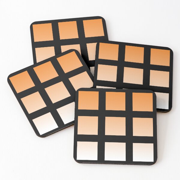 Item preview, Orange Grid Pattern  designed and sold by FioreCiliegia.