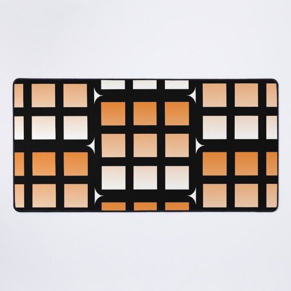 Item preview, Orange Grid Pattern  designed and sold by FioreCiliegia.