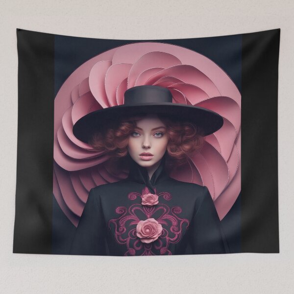 Item preview, The Petal Seller designed and sold by munki-urban.