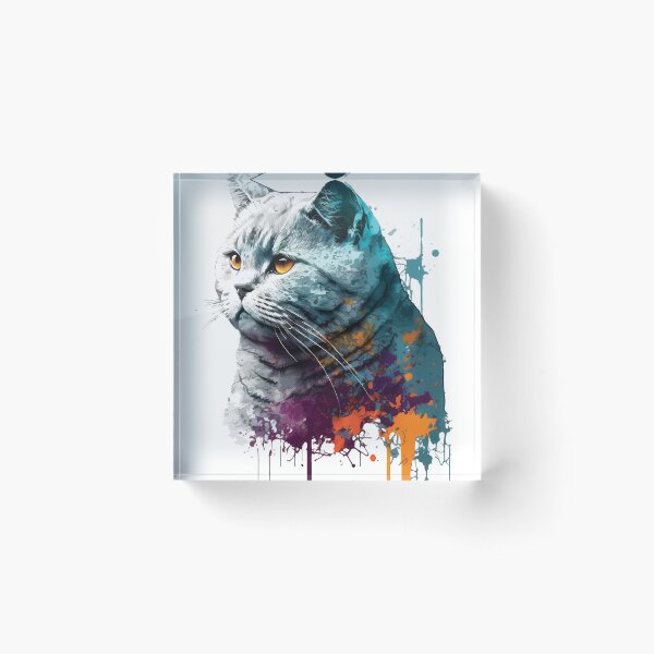 Item preview, British Shorthairs Cats designed and sold by MVDigitalArt.