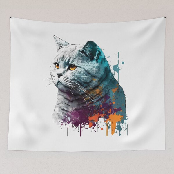 Item preview, British Shorthairs Cats designed and sold by MVDigitalArt.