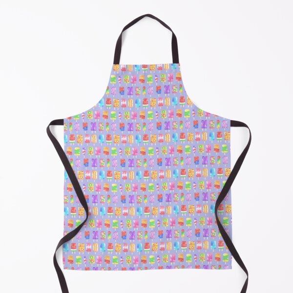 Item preview, Colorful Popsicles Pattern on Purple designed and sold by Melissa Mielke.