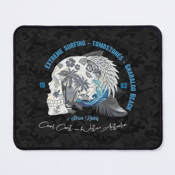 Item preview, Extreme Surfing - Tombstones - Storm Riders - 1982 - Gnaraloo Beach designed and sold by Corinne Alexa Jackson.