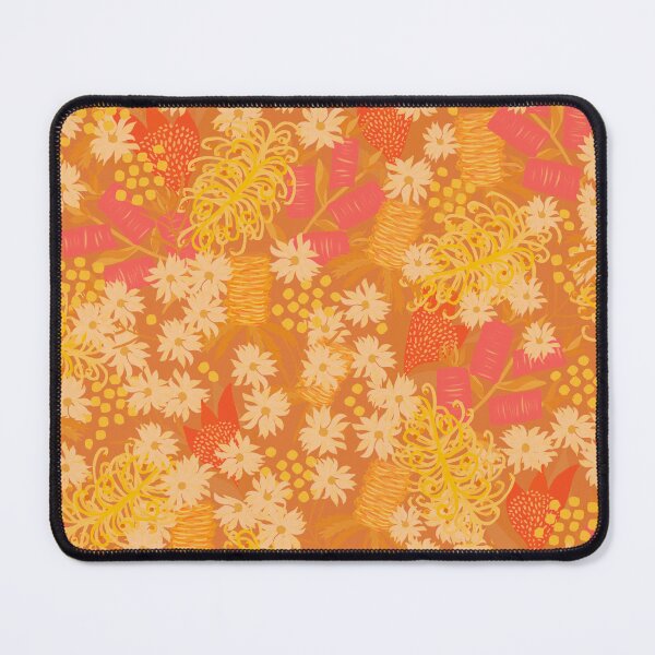 Item preview, Australian Native Flowers - orange floral symphony designed and sold by KizzyW.
