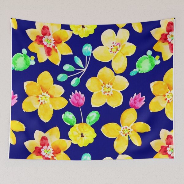 Item preview, floral art repeating pattern designed and sold by Artcolage87.