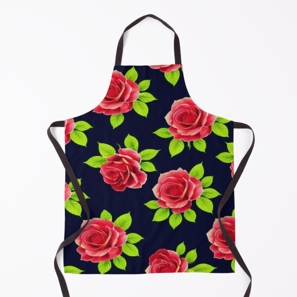 Item preview, Red roses in repeat pattern designed and sold by Artcolage87.