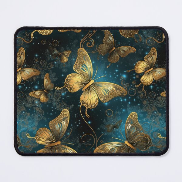 Item preview, Golden Butterflies Pattern designed and sold by surfsprite.