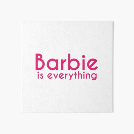 Everything barbie Barbie