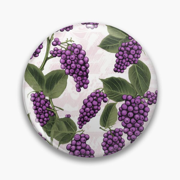 Item preview, Vintage purple floral pattern  designed and sold by florallover444.