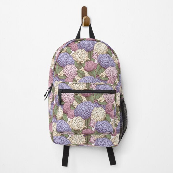 Item preview, Illustrated Hydrangea Floral Pattern designed and sold by AETHERART.