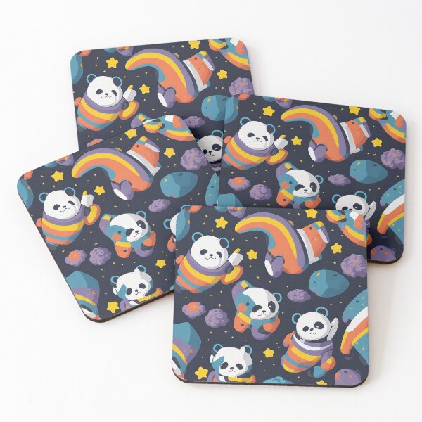 Item preview, Illustrated Repeat Patterns Featuring Playful Pandas designed and sold by mdhanim.