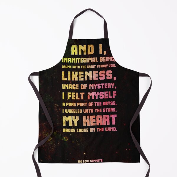 Item preview, Pablo Neruda, 100 Love Sonnets - 03 - Typographic Quote Poster designed and sold by Studio Grafiikka.