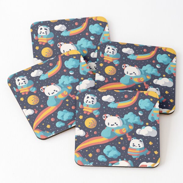 Item preview, Panda Patterning Illustrated Repeat Designs Inspired by Adorable Pandas designed and sold by mdhanim.