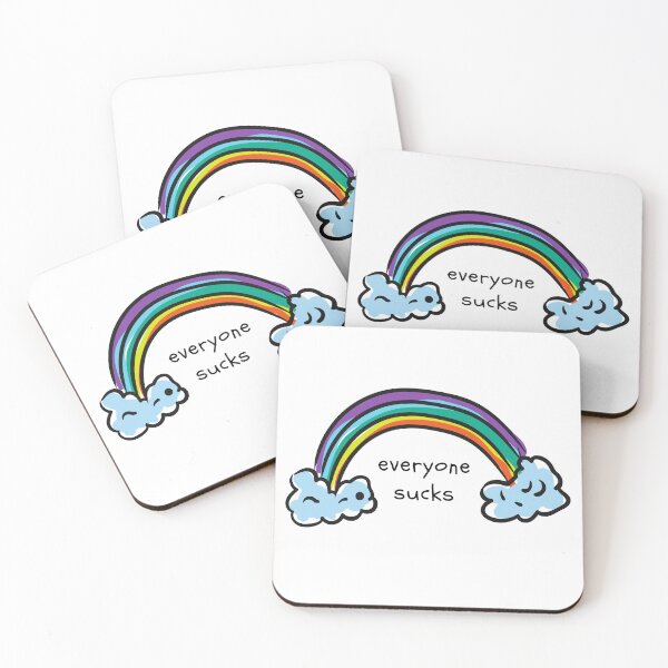 Item preview, Everyone Sucks - Rainbow designed and sold by Sorry-NotSorry.