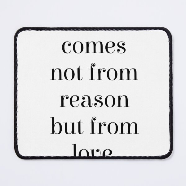 Item preview, Wisdom comes not from reason but from love - Andre Gide Quote - Literature - Typography Print designed and sold by Studio Grafiikka.