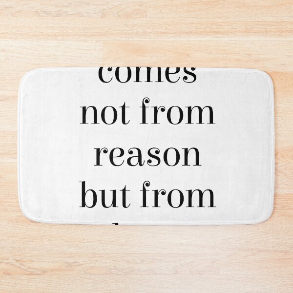 Item preview, Wisdom comes not from reason but from love - Andre Gide Quote - Literature - Typography Print designed and sold by Studio Grafiikka.