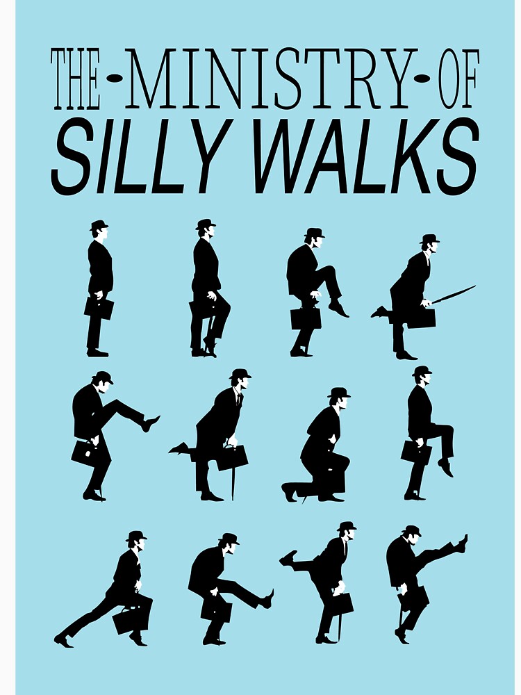 ministry of silly walks shirt