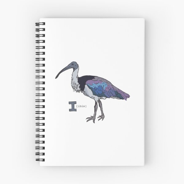 Item preview, Funky Animal Alphabet I is for Ibis   designed and sold by ramosley.