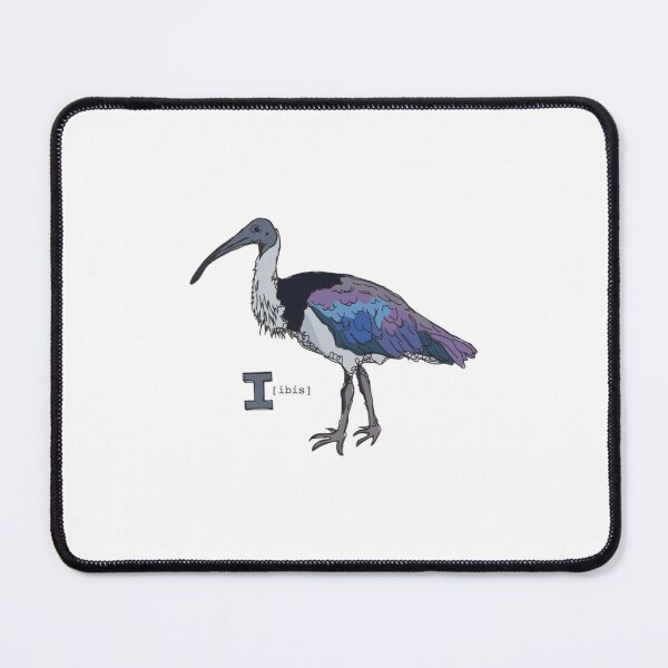 Item preview, Funky Animal Alphabet I is for Ibis designed and sold by ramosley.