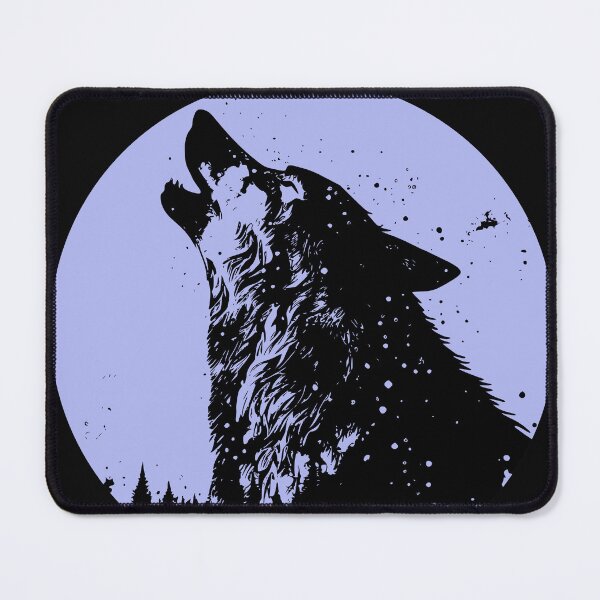 Item preview, Wolf Howling designed and sold by Nicoart2077.