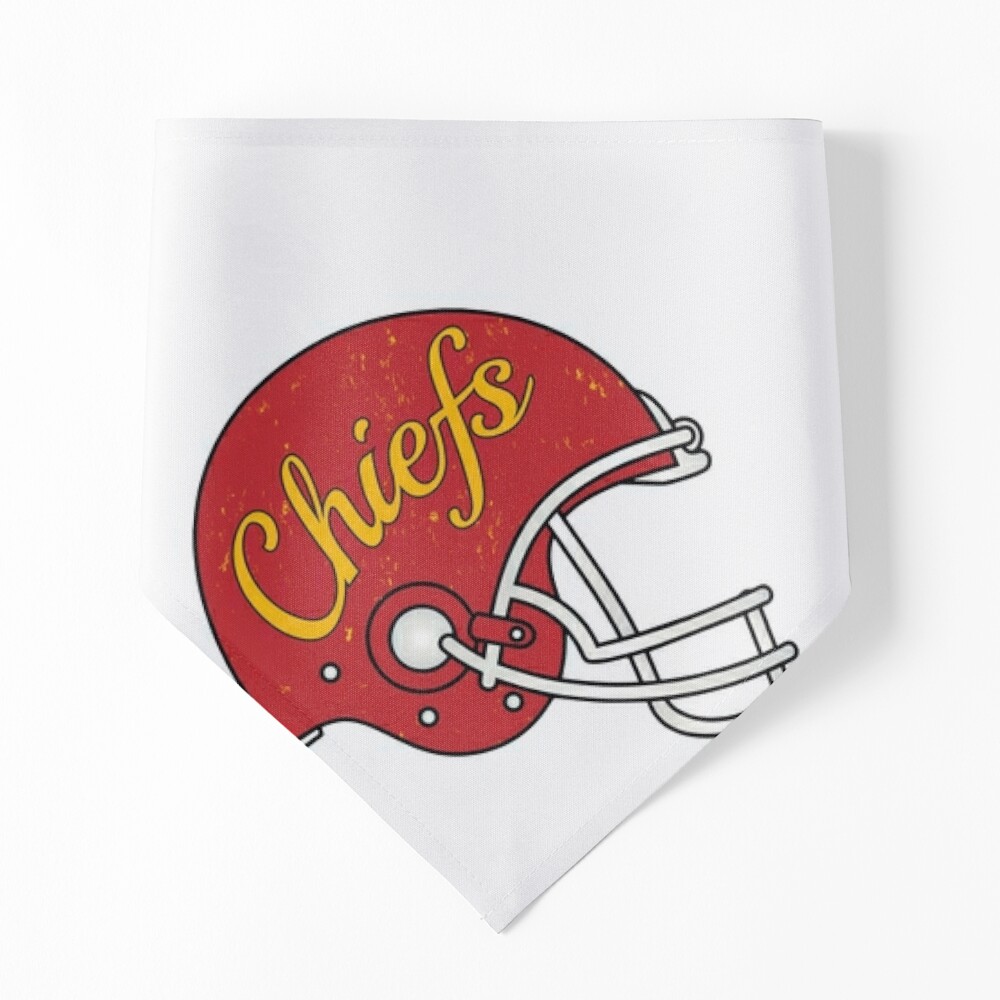 Kansas City Chiefs Football Helmet Metal Sign 