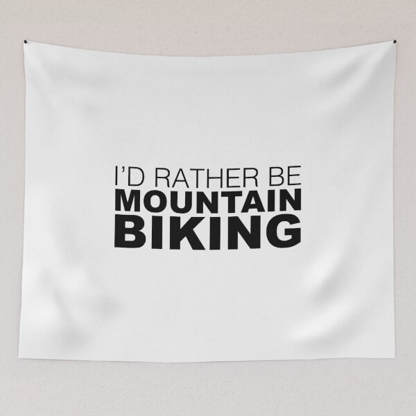 Item preview, Id rather be Mountain Biking designed and sold by LudlumDesign.