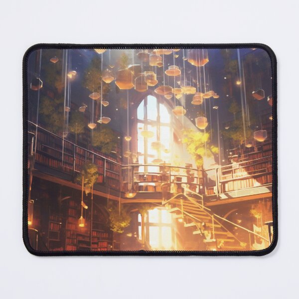 Item preview, Whispers of Destiny: Unveiling Secrets in the Forgotten Library designed and sold by oanaunciuleanu.