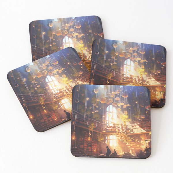Item preview, Whispers of Destiny: Unveiling Secrets in the Forgotten Library designed and sold by oanaunciuleanu.
