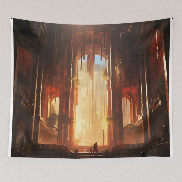 Item preview, Whispers of Destiny: Unveiling Secrets in the Forgotten Library designed and sold by oanaunciuleanu.