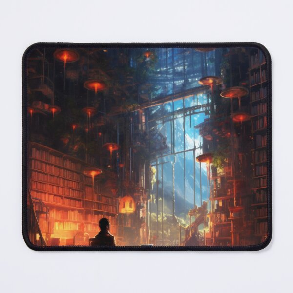 Item preview, Whispers of Destiny: Unveiling Secrets in the Forgotten Library designed and sold by oanaunciuleanu.