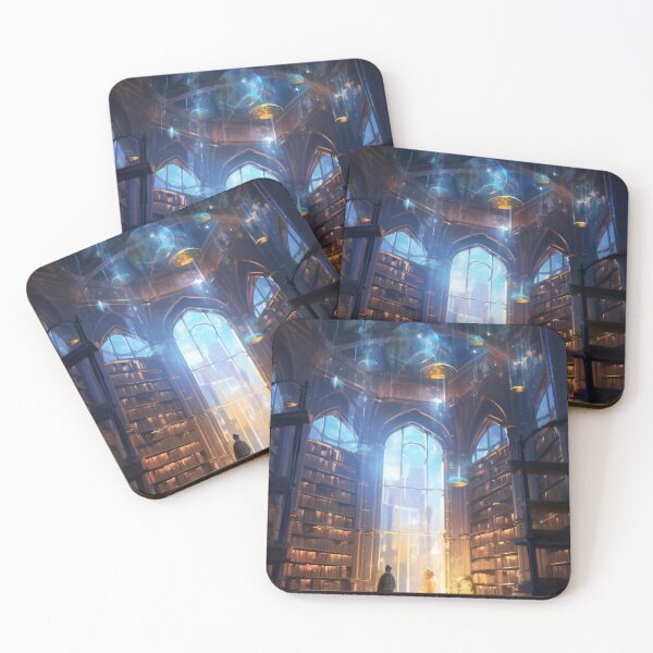 Item preview, Whispers of Destiny: Unveiling Secrets in the Forgotten Library designed and sold by oanaunciuleanu.