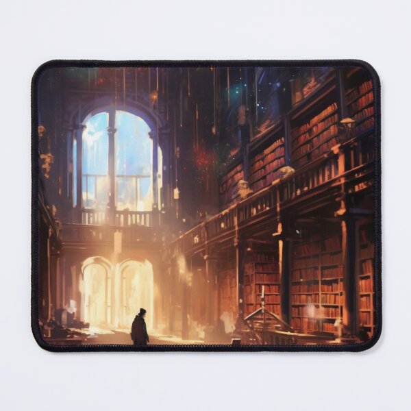 Item preview, Whispers of Destiny: Unveiling Secrets in the Forgotten Library designed and sold by oanaunciuleanu.