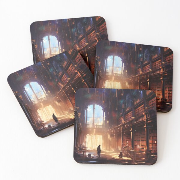 Item preview, Whispers of Destiny: Unveiling Secrets in the Forgotten Library designed and sold by oanaunciuleanu.