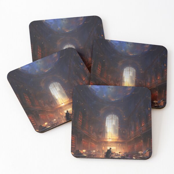 Item preview, Whispers of Destiny: Unveiling Secrets in the Forgotten Library designed and sold by oanaunciuleanu.