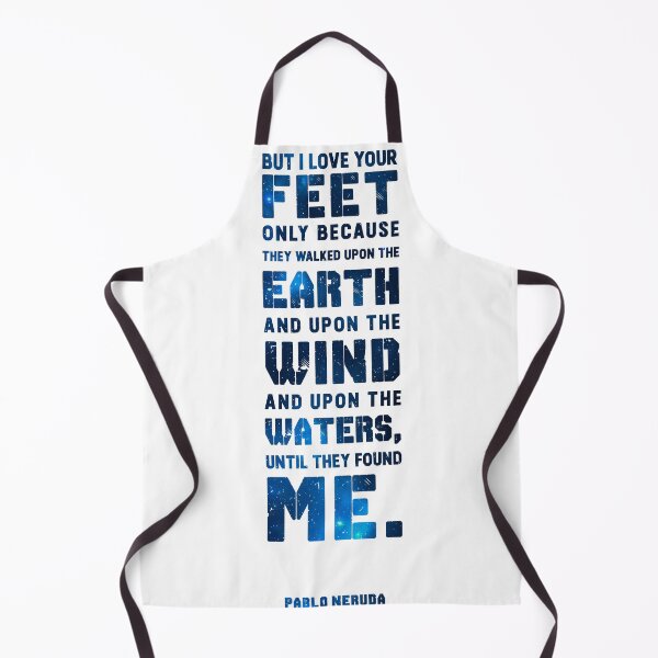 Item preview, But I Love your Feet, Pablo Neruda - 02 - Typographic Quote Poster designed and sold by Studio Grafiikka.