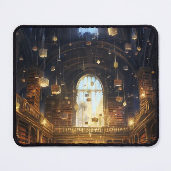 Item preview, Whispers of Destiny: Unveiling Secrets in the Forgotten Library designed and sold by oanaunciuleanu.