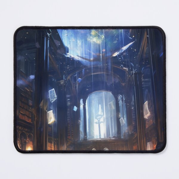 Item preview, Whispers of Destiny: Unveiling Secrets in the Forgotten Library designed and sold by oanaunciuleanu.