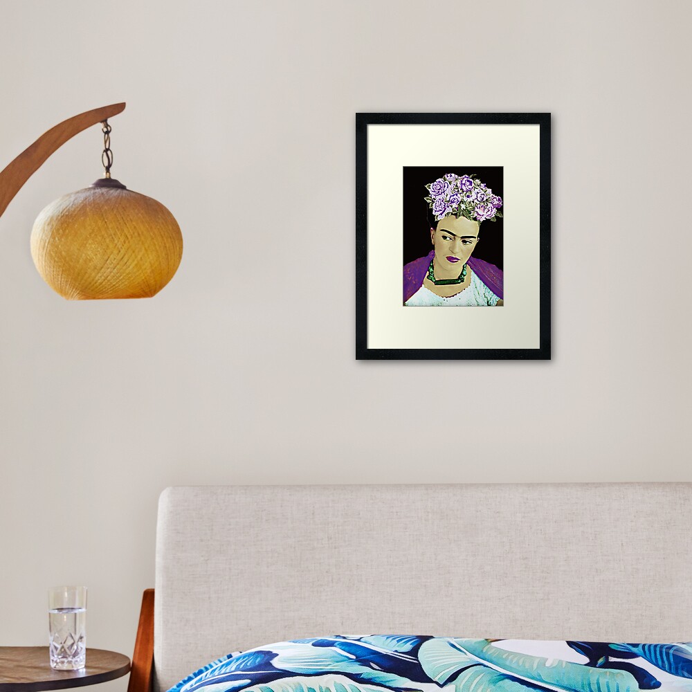 Item preview, Framed Art Print designed and sold by FridaArtGallery.