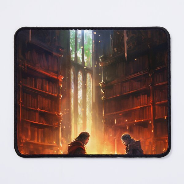 Item preview, Whispers of Destiny: Unveiling Secrets in the Forgotten Library designed and sold by oanaunciuleanu.