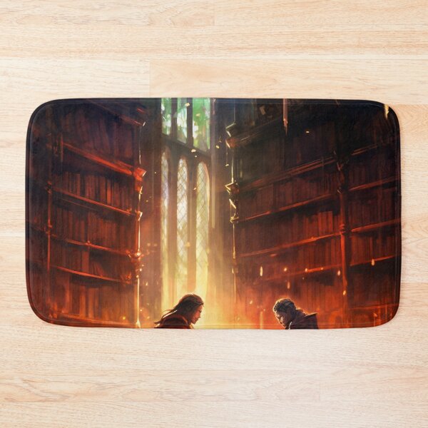 Item preview, Whispers of Destiny: Unveiling Secrets in the Forgotten Library designed and sold by oanaunciuleanu.